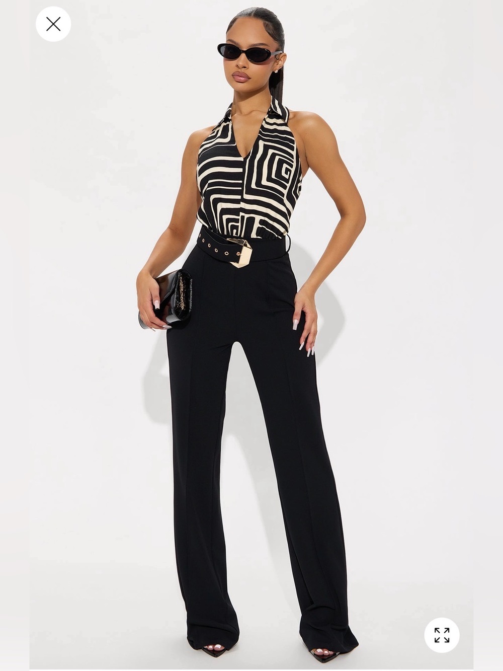 Fashion Nova Halter Jumpsuit